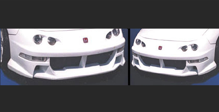 Custom Acura Integra Front Bumper  Coupe & Sedan (1994 - 1997) - $450.00 (Manufacturer Sarona, Part #AC-010-FB)